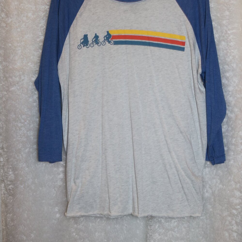 Stranger Things Netflix 3/4 sleeve men's T-shirt size L - Picture 4 of 4